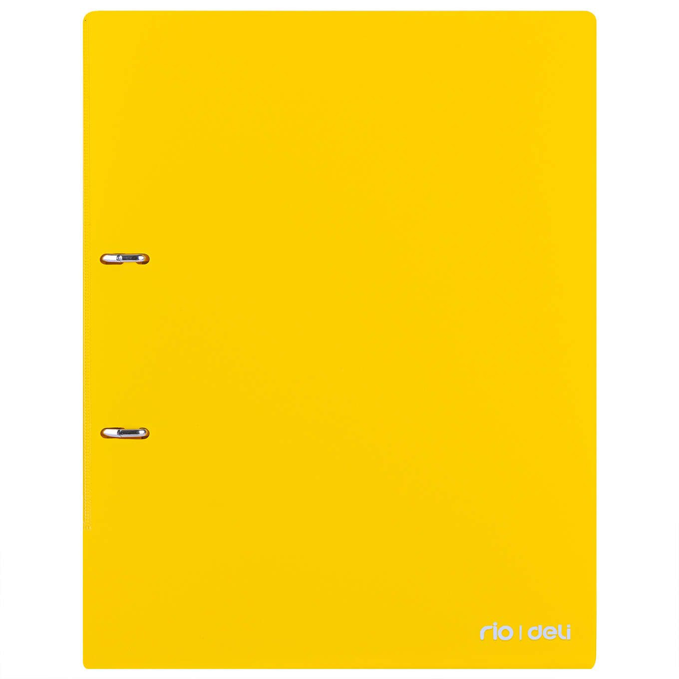 Segregator ringowy Deli seria Rio PP żółty E38130_YELLOW WPC